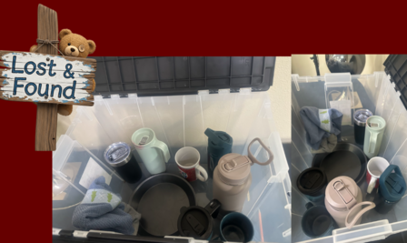 LOST AND FOUND - APRIL