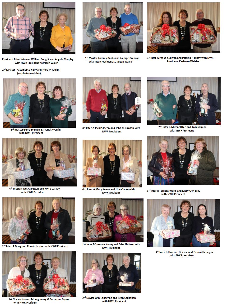 2025/6 NWR Presidents Prize