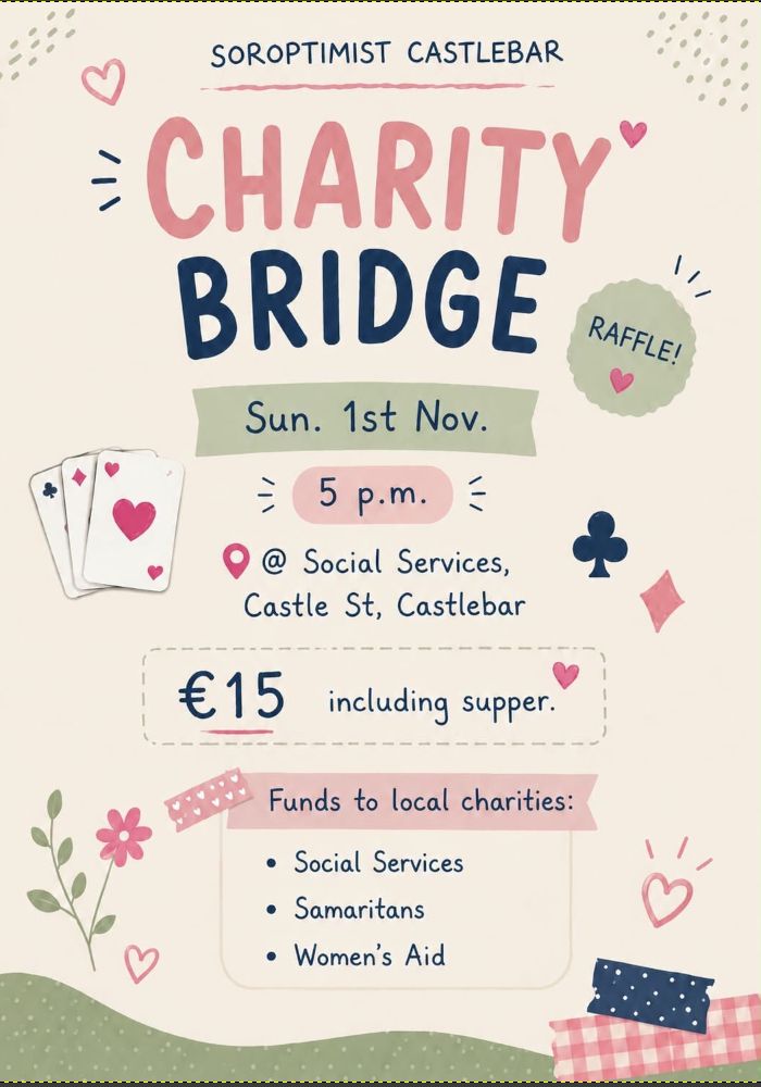 Soroptimist Castlebar Charity Bridge