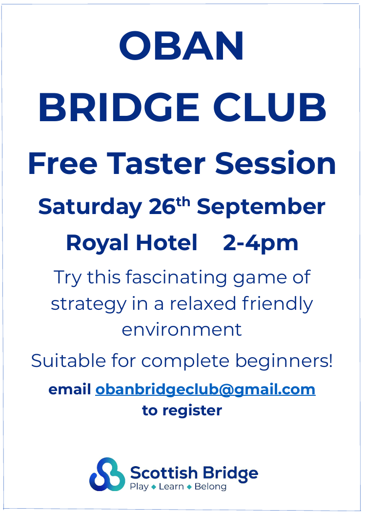 Taster Sessions Coming Soon