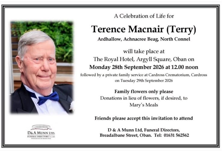 Terry Macnair RIP