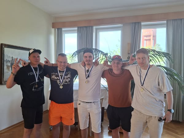 Kultaa B-SM-joukkiksesta