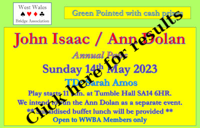 John Isaac - Sunday 14th May 2023
