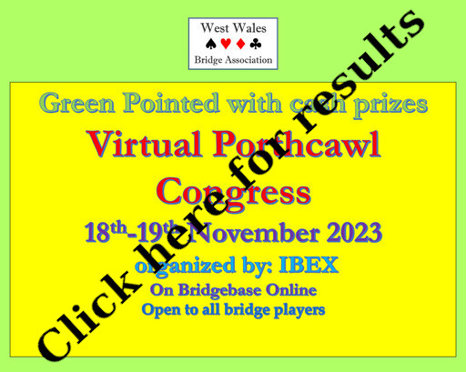 Virtual Porthcawl Congress - 18th - 19th November 2023
