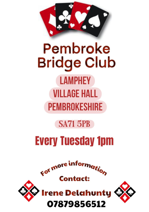Pembroke Bridge Club events