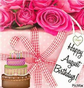 August Birthdays