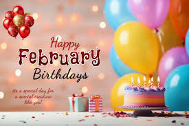 February Birthdays