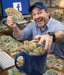 Become a millionaire on Facebook!