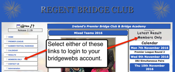 For Members Only: Follow these simple steps to enter any event in the club
