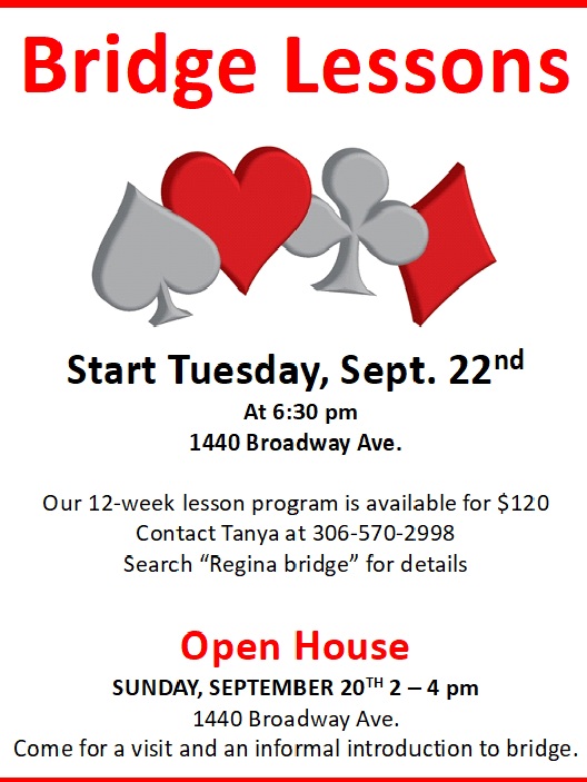 Sept Lessons & Open House