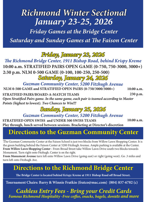 RBA   WINTER   SECTIONAL