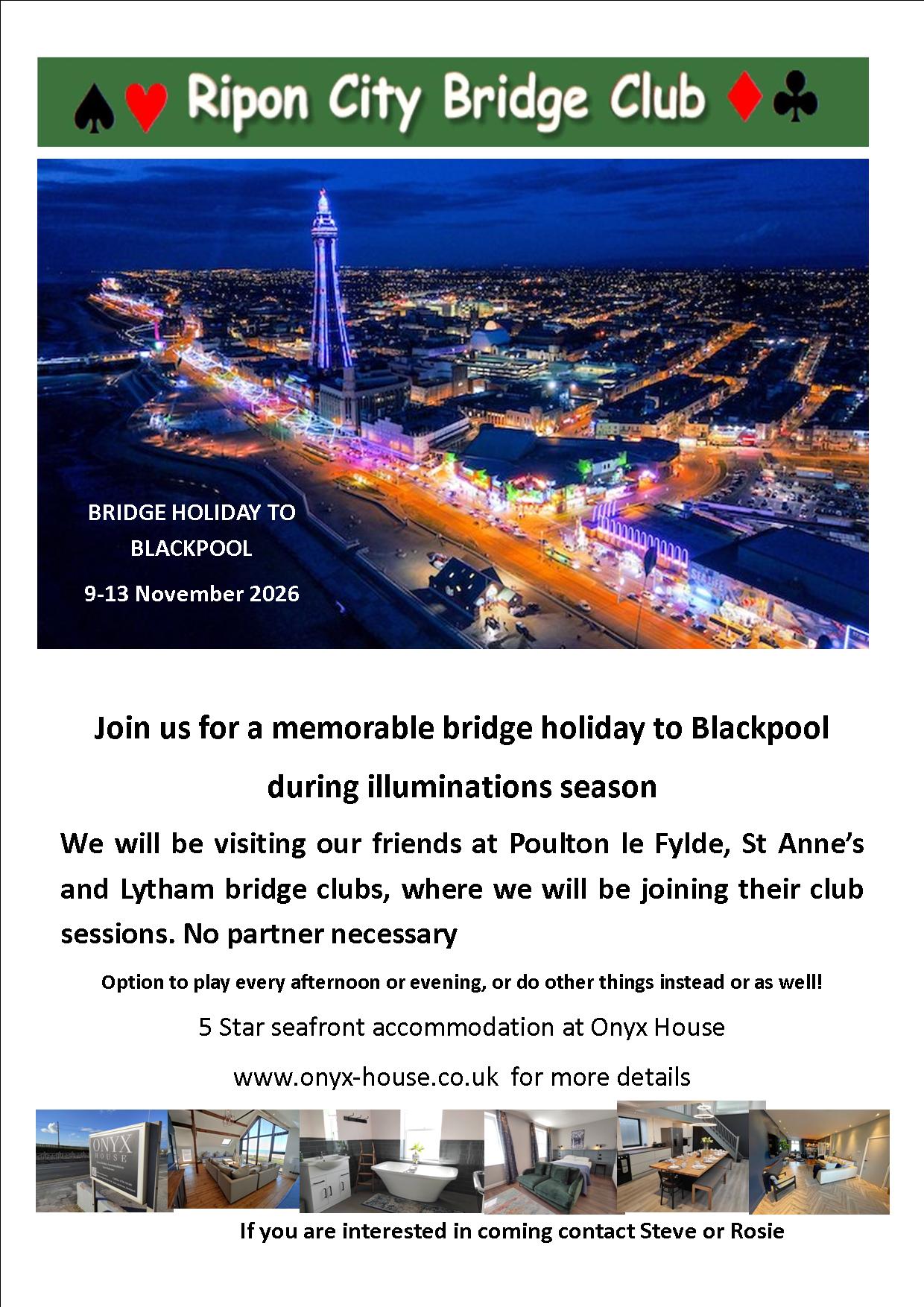 Blackpool  holiday 2-26