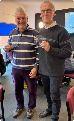 2025  Duplicate winners - Martin Prince & Alan Hewson