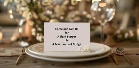 Quarterly SUPPER and BRIDGE
