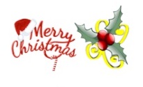 We wish you a very Merry Christmas and a Happy New Year