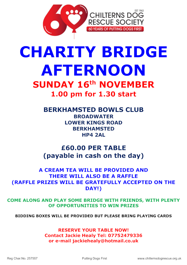 Charity Bridge Afternoon