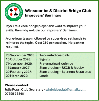 Learning and Improving at Winscombe