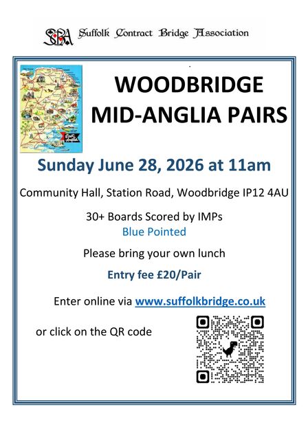 WOODBRIDGE MID-ANGLIA PAIRS