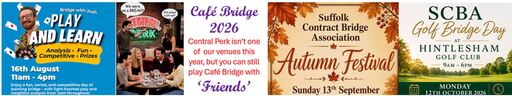 UPCOMING EVENTS FOR YOU