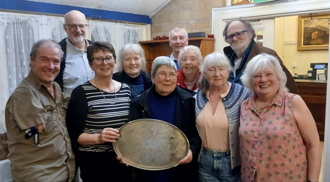 Winning Tain team from the Dornoch match