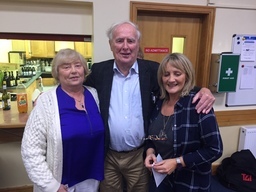 Joe Moran with Jill Kulchycky and Valarie Burke Moran