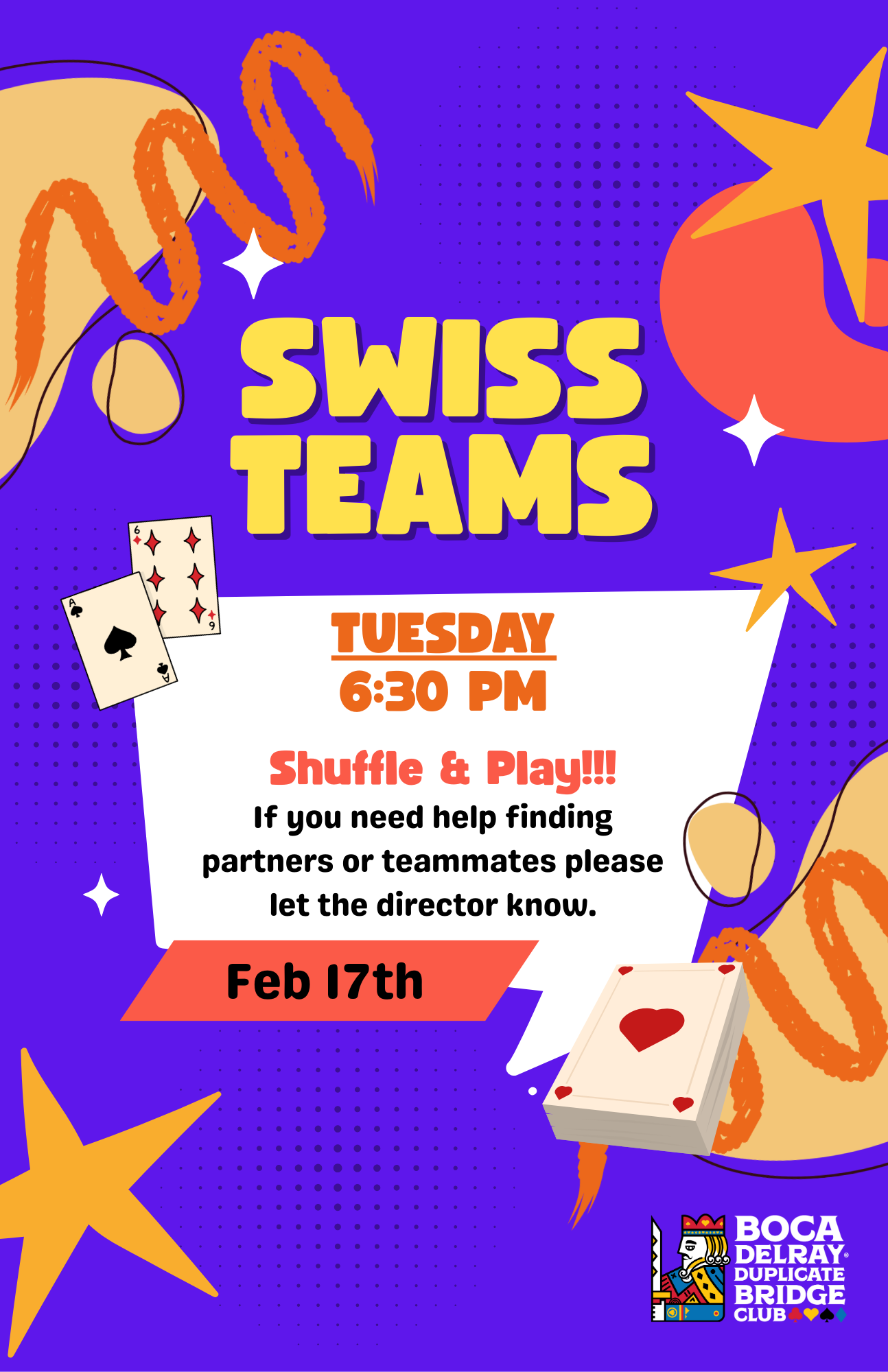 Evening Swiss Teams