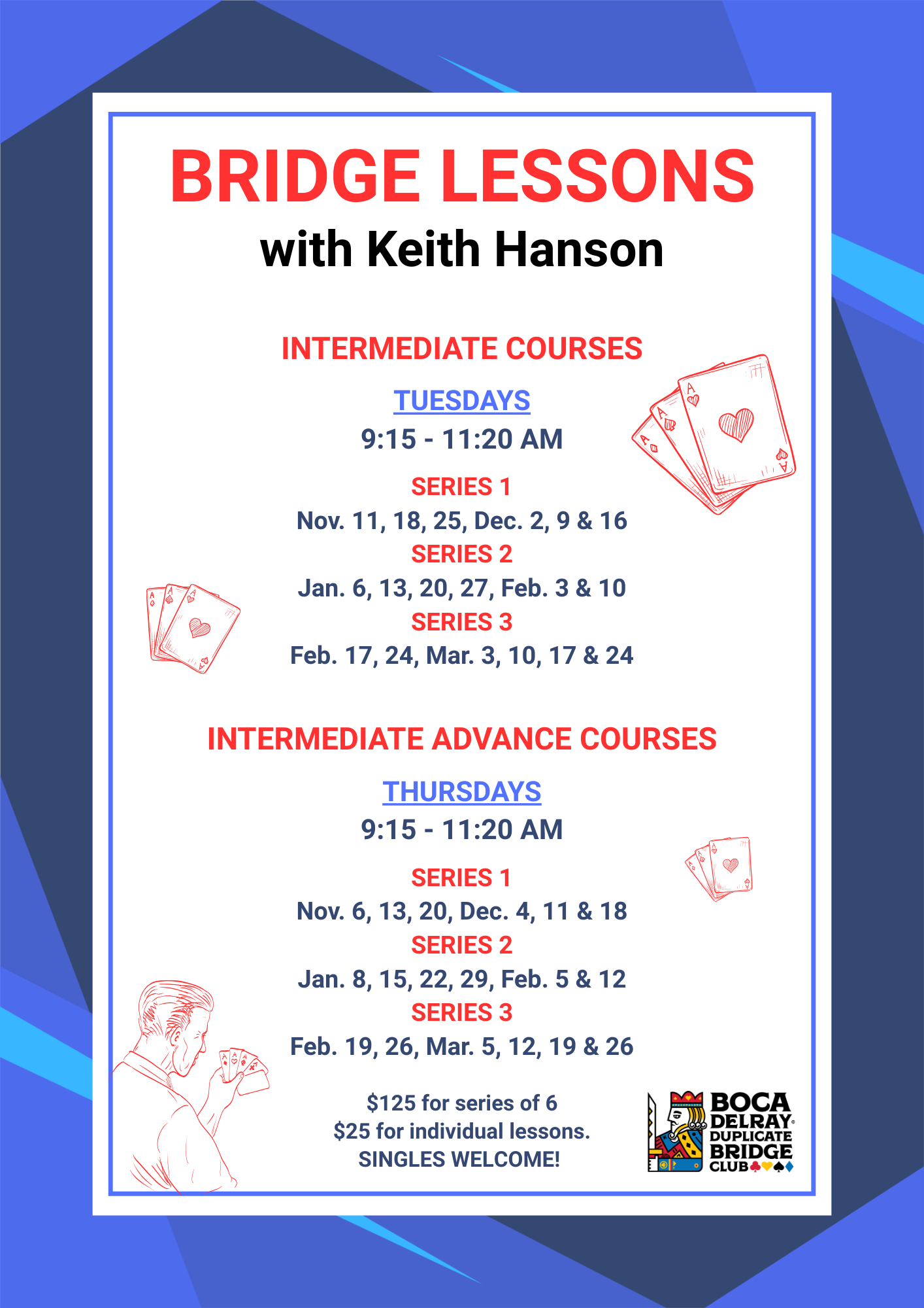 Lessons with Keith Hanson