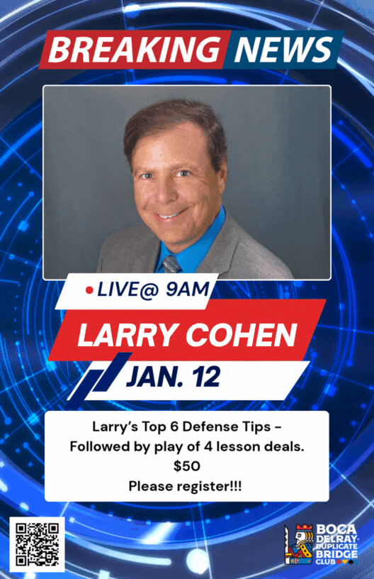 Larry Cohen - Register for this event