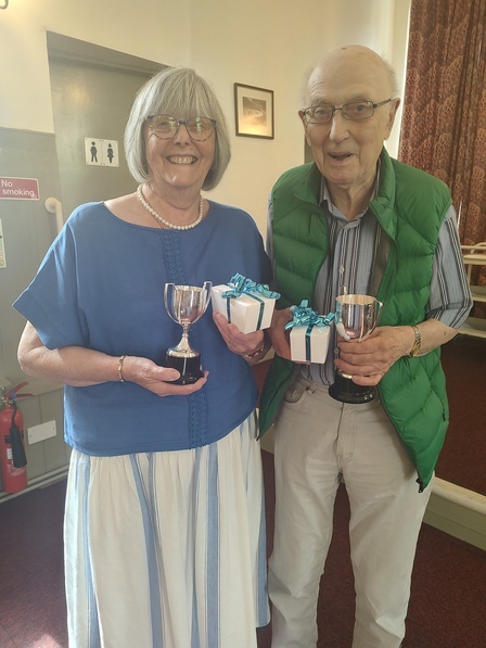 Tim and Ruth winners of our Summer Social June 2026