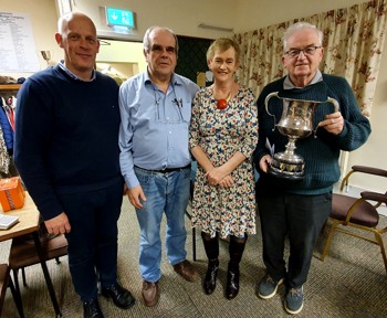 Presentation of Mulhern Trophy to Paul Scannell & Enda Glynn