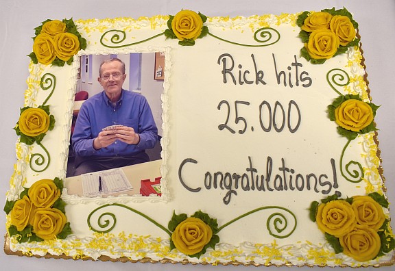 Rick 25K cake