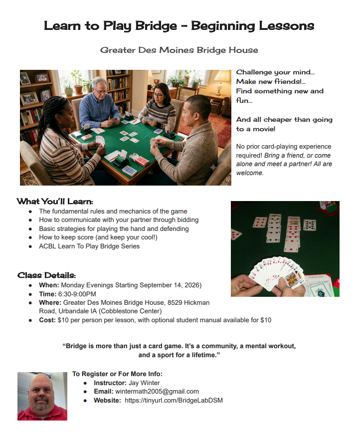 Learn to Play Bridge