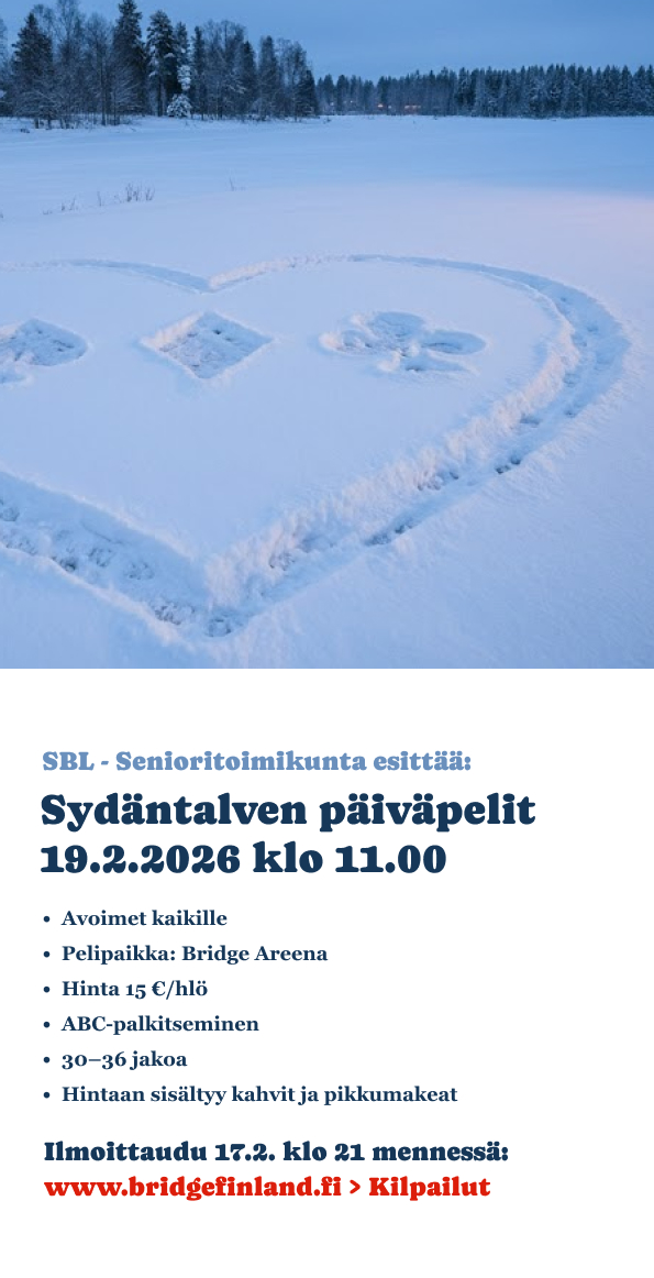 Syd�ntalven p�iv�pelit to 19.2.2026