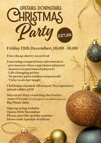 Upstairs Downstairs Christmas Party