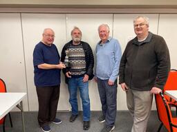 Winners of the 2025 Ellis Cup Teams event