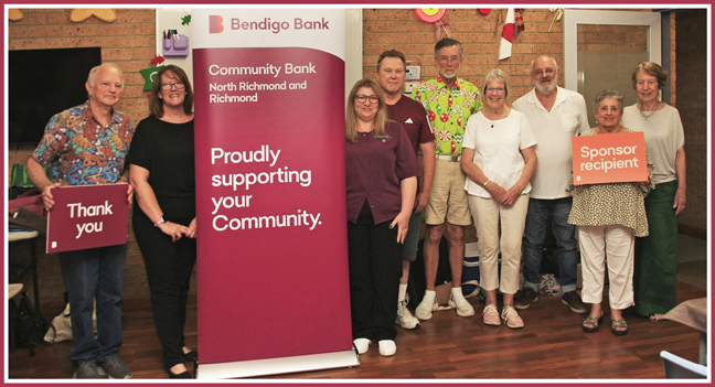 Bendigo Bank Grant Presentation 28Nov25